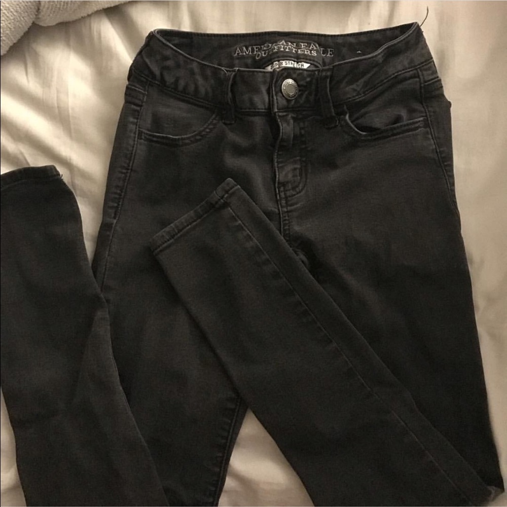 American eagle high waisted jeans size 0